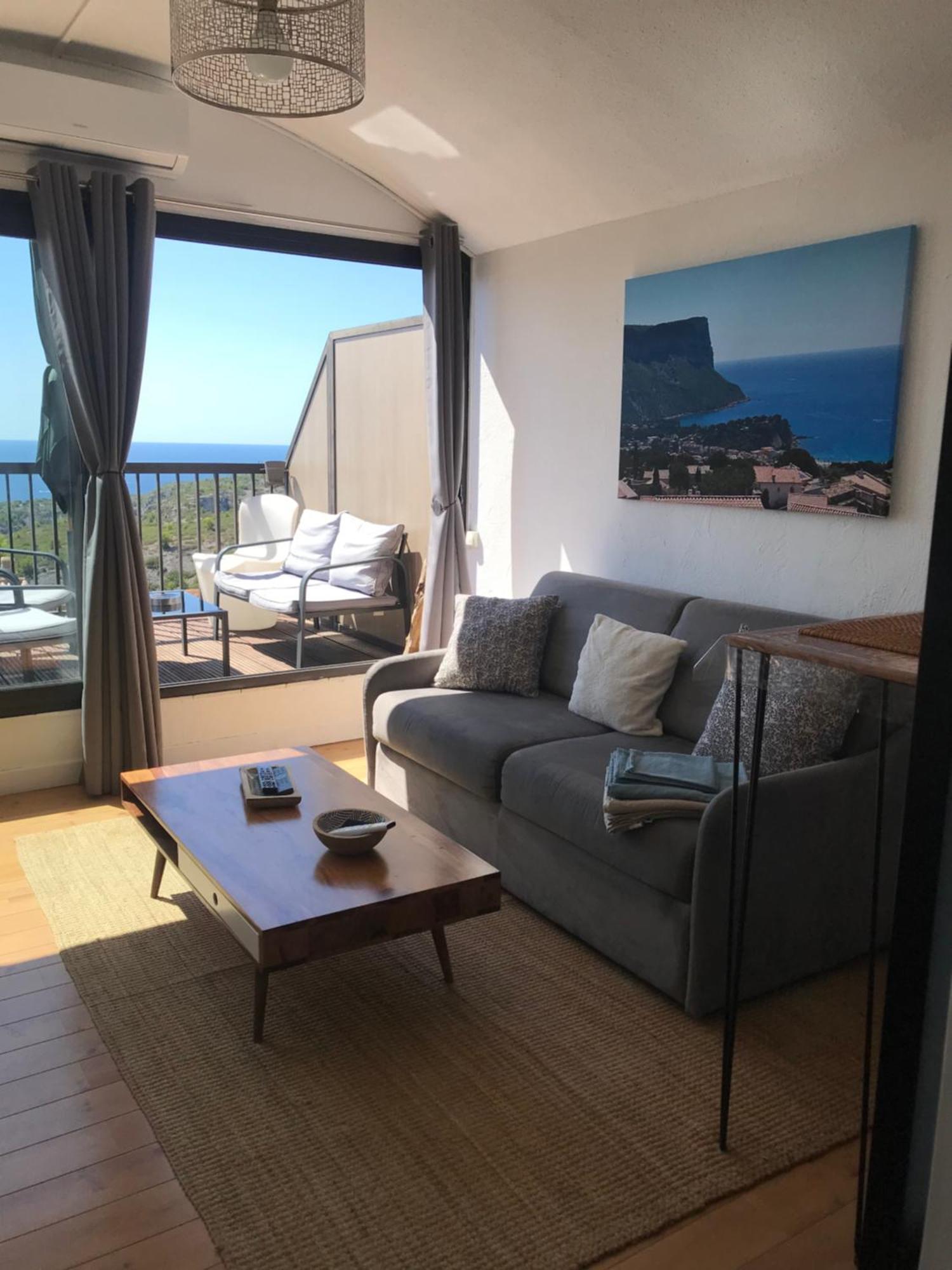 Magnifique Studio Cassis Vue Mer Buitenkant foto